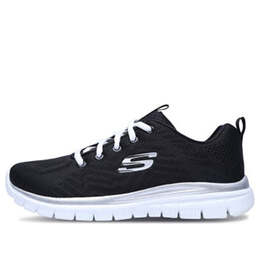 Кроссовки graceful gs black Skechers, черный 12615-bkw | black