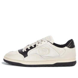 Кроссовки mac80 embroidered sneakers 'white black' Gucci, черный 747914-aab79-9151 | black