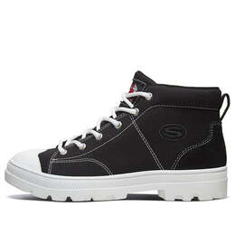 Кроссовки roadies high-top canvas shoes black Skechers, черный 74380-blk | black