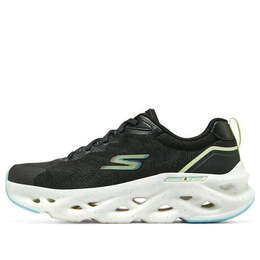 Кроссовки go run swirl tech 'black' Skechers, черный 128794-bklm | black