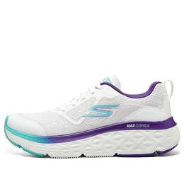 Кроссовки max cushioning delta 'white purple blue' Skechers, белый 129126-wpr | white