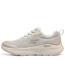 Кроссовки go run lite 'beige' Skechers, бежевый 129426-nat | beige/white