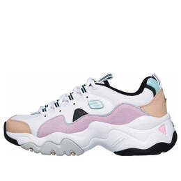 Кроссовки d'lites 3.0 'white pink' Skechers, белый 12955-wpkb | white/pink