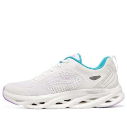 Кроссовки go run swirl tech 'white blue' Skechers, белый 129496-wbl | white