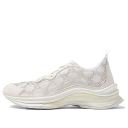 Кроссовки run sneakers 'white' Gucci, белый 758088-facg4-9086 | white