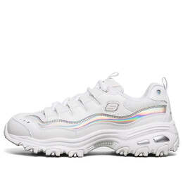 Кроссовки d'lites 1.0 gs white/silver Skechers, белый 13160-wsl | white/silver
