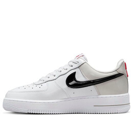 Кроссовки air force 1 '07 essential 'white iron ore patent' Nike, белый dq7570-001 | white/black