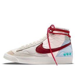 Кроссовки blazer mid '77 'chinese new year' Nike, коричневый dq5360-181 | light mahogany brown/sail white/soft orange/light grass orange