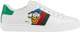 Кроссовки Disney x Gucci Wmns Ace Donald Duck Patch, белый 649401 1xg60 9114 | donald duck patch
