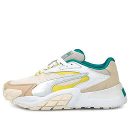 Кроссовки hedra 'ocean queen' Puma, белый 375121-01 | white//green/yellow
