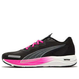 Кроссовки velocity nitro 2 fade 'black pink white' Puma, черный 378527-03 | black/pink/white