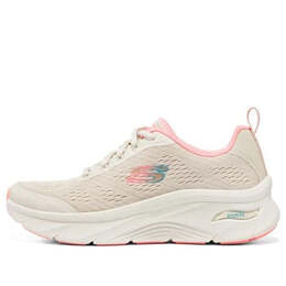 Кроссовки arch fit dlux 'pink' Skechers, белый 149687-ntcl | white/pink