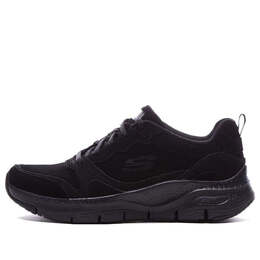 Кроссовки arch fit high spirits suede leather 'black' Skechers, черный 149729-bbk | black