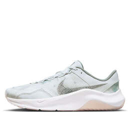 Кроссовки legend essential 3 next nature premium Nike, мультиколор dv9008-001 | photon dust/mica green/white/cool grey