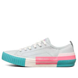 Кроссовки new moon 'white teal pink' Skechers, белый 155389-blpk | white/teal/pink