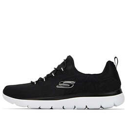 Кроссовки summits good taste Skechers, черный 149936-bkw | black