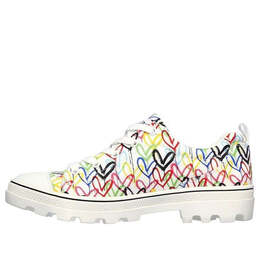 Кроссовки jgoldcrown x roadies - hashtag love 'white' Skechers, белый 155505-wmlt | white/multi-color