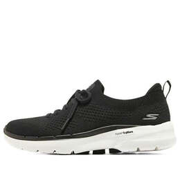 Кроссовки go walk 6 'black white' Skechers, черный 894117-blk | black/white