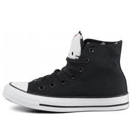 Кроссовки chuck taylor all star hi x hello kitty 'black' Converse, черный 163910c | black / white