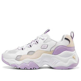 Кроссовки d'lites 3.0 low running shoes gs white/purple Skechers, белый 896008-wlv | white/purple