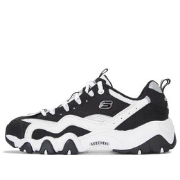 Кроссовки sport d'lites 2.0 shoes 'black white' Skechers, черный 896210-bkw | blackwhite