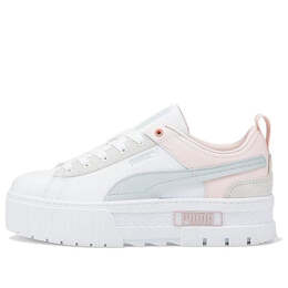 Кроссовки mayze low tops thick sole casual skateboarding shoes Puma, белый 383119-01 | white