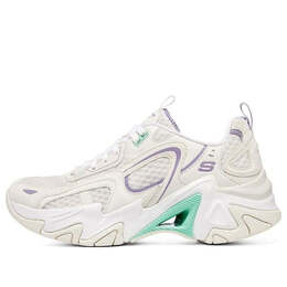 Кроссовки stamina v3 'white purple green' Skechers, белый 896181-wmlt | white