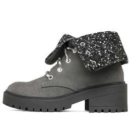 Кроссовки teen spirit knit buzz ankle boot 'black charcoal' Skechers, черный 167059-bkcc | black/charcoal