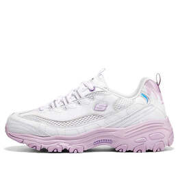 Кроссовки dlites 'pink' Skechers, белый 896192-wpr | white/pink