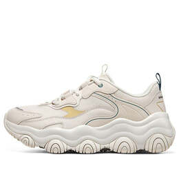 Кроссовки old school running shoes d'lites 'beige white' Skechers, бежевый 896246-nat | beige/white