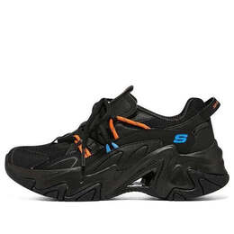 Кроссовки stamina v3 'black orange blue' Skechers, черный 896228-bbk | black
