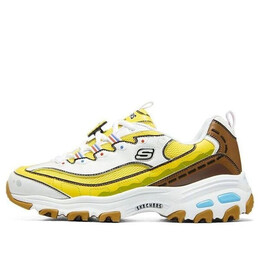 Кроссовки spongebob x d'lites 'yellow brown' Skechers, желтый 896098-wyl | yellow/brown/white