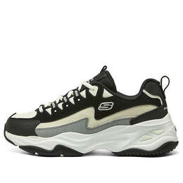 Кроссовки dlites 1.0 'black beige' Skechers, черный 896282-bknt | black/beige/grey