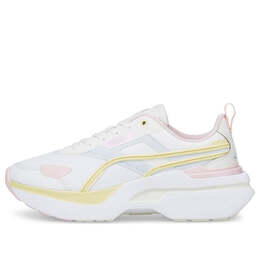 Кроссовки kosmo rider pastel 'white arctic ice' Puma, белый 384044-01 | white/yellow/pink