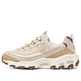 Кроссовки sport d'lites 1.0 'beige brown' Skechers, бежевый 896262-nat | beige/tan/brown