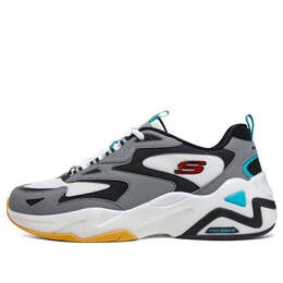 Кроссовки d'lites hyper burst sneakers 'grey white multi' Skechers, серый 896259-gmlt | grey/white/multi