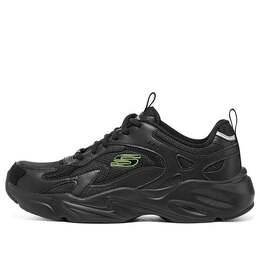Кроссовки sport stamina airy shoes 'core black' Skechers, черный 896270-bbk | black/green