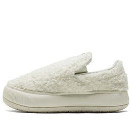 Кроссовки suede mayu slip-on 'teddy - marshmallow' Puma, белый 384887-02 | creamwhite