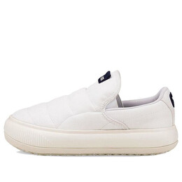 Кроссовки suede mayu slip-on canvas 'white marshmallow' Puma, белый 385595-02 | white