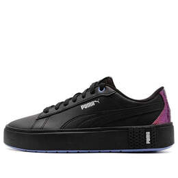 Кроссовки smash platform v2 night out 'black' Puma, черный 386411-02 | black/purple
