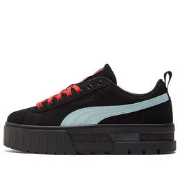 Кроссовки dua lipa x mayze suede 'black blue glow' Puma, черный 387294-05 | black/red/blue