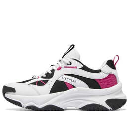 Кроссовки moonhiker 'white black pink' Skechers, белый 177590-wbk | white/black/pink