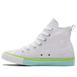 Кроссовки chuck taylor all star 'white green' Converse, белый a00543c | white/green