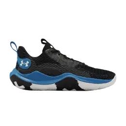 Кроссовки Spawn 3 Under Armour, черный 3023738 003 | black/blue circuit
