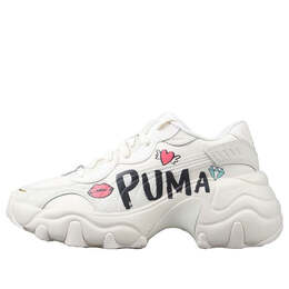 Кроссовки pulsar wedge 'white pink' Puma, белый 392709-01 | white/pink