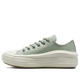 Кроссовки chuck taylor all star move platform low 'summit sage' Converse, зеленый a03558c | green/white