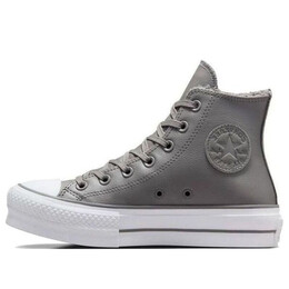 Кроссовки chuck taylor all star lift platform 'grey white' Converse, серый a05511c | grey/white
