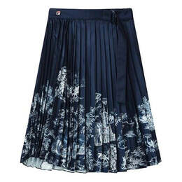 Кроссовки casual long skirt 'navy white' Fila, синий f11w238307f-za | navy/white