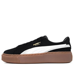 Кроссовки platform skate shoes 'black white brown' Puma, черный 395225-04 | black/white/brown
