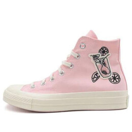 Кроссовки chuck 1970s summer sippin high top 'donut glaze egret' Converse, розовый a07558c | pink/white/black